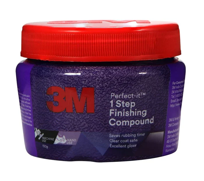 3M Perfect-It™ 1 Step Finishing Compound | Car Scratch Remover & Polish  Professional Car Care (100g)